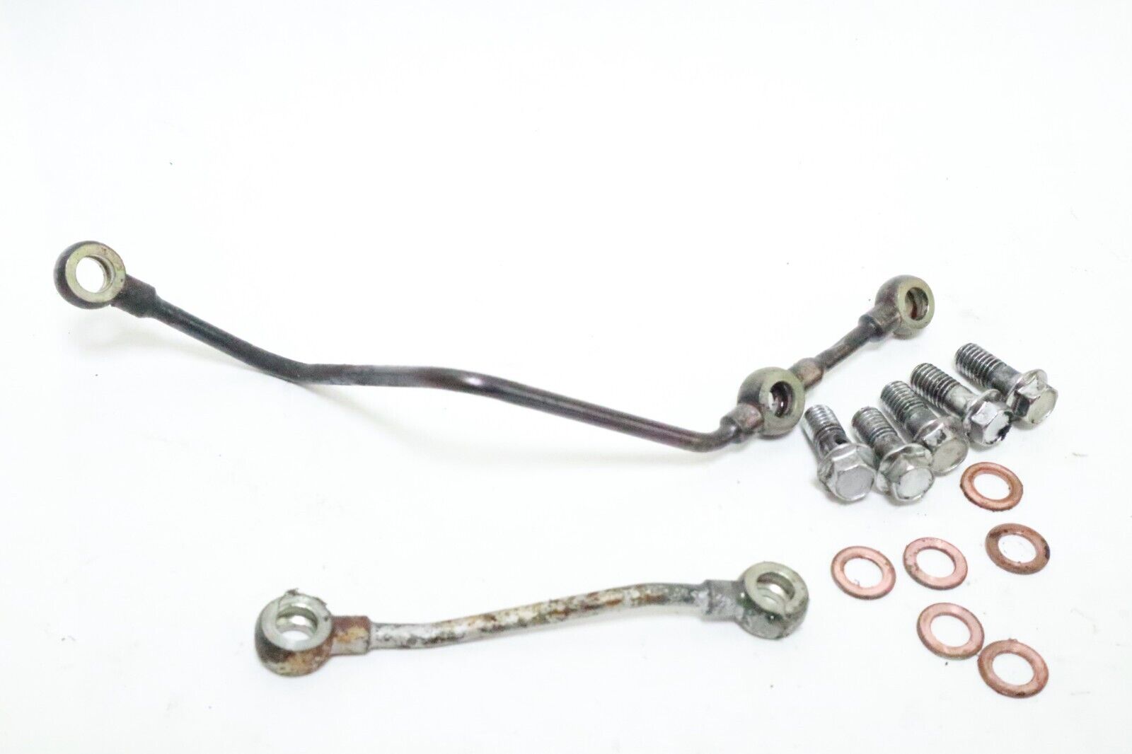 98 KAWASAKI VOYAGER XII OEM OUTSIDE OIL PIPE 32033-1940 MK25 USED - Image 3