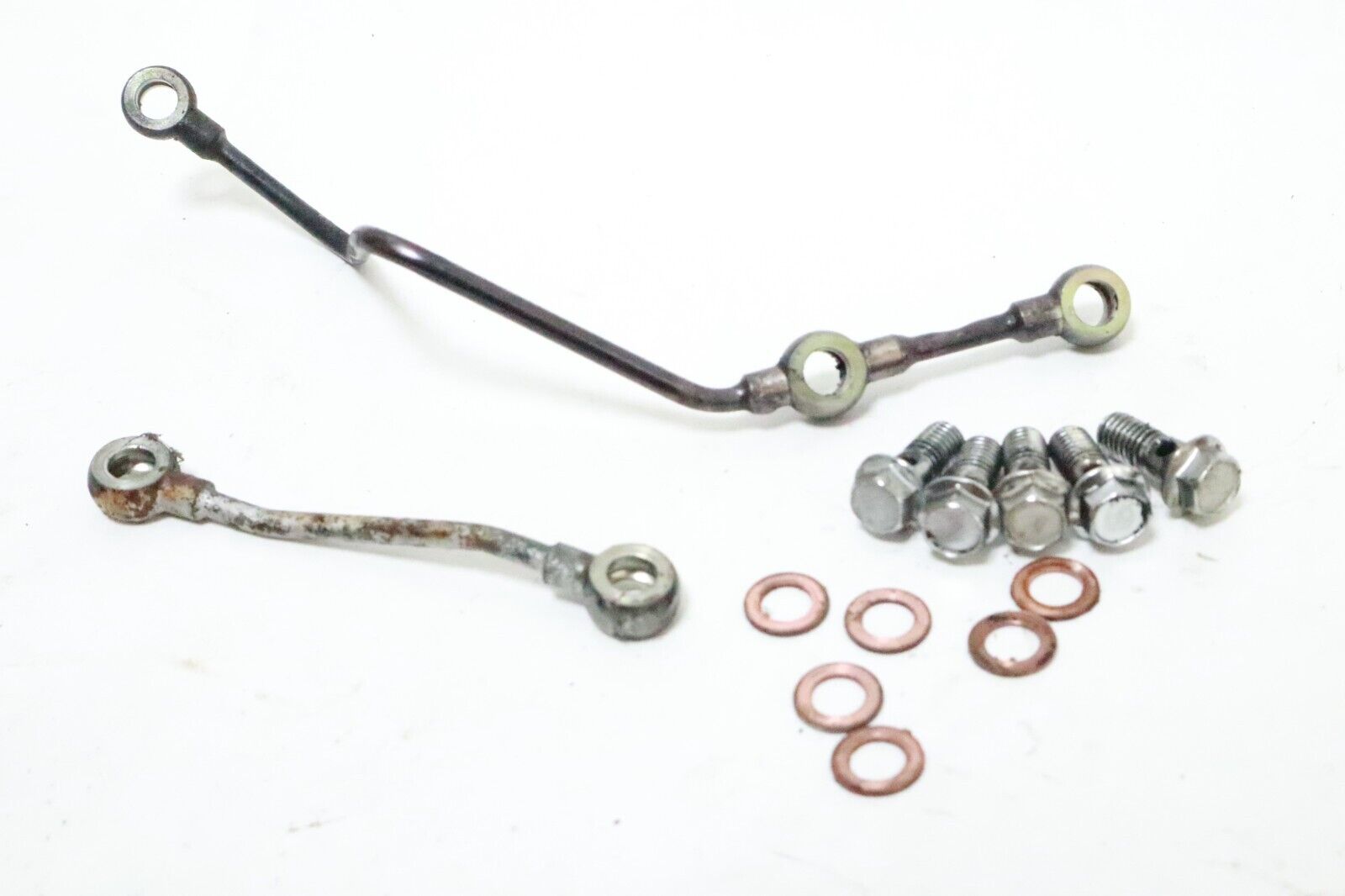 98 KAWASAKI VOYAGER XII OEM OUTSIDE OIL PIPE 32033-1940 MK25 USED - Image 4