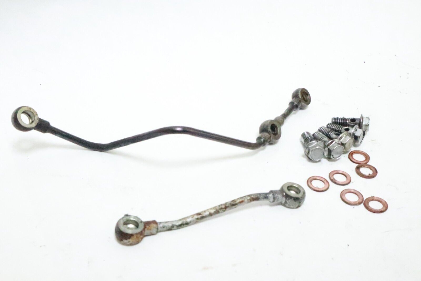 98 KAWASAKI VOYAGER XII OEM OUTSIDE OIL PIPE 32033-1940 MK25 USED - Image 5