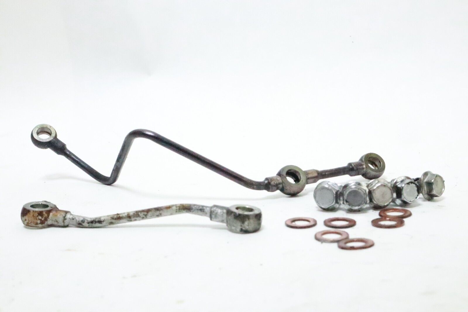 98 KAWASAKI VOYAGER XII OEM OUTSIDE OIL PIPE 32033-1940 MK25 USED - Image 7