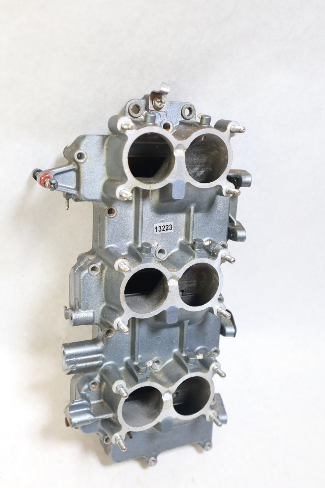OEM Yamaha 200 HP 2.6L Intake Manifold & Reeds PN 61H-13641-00-94 Fits 1989-1995 - Image 4