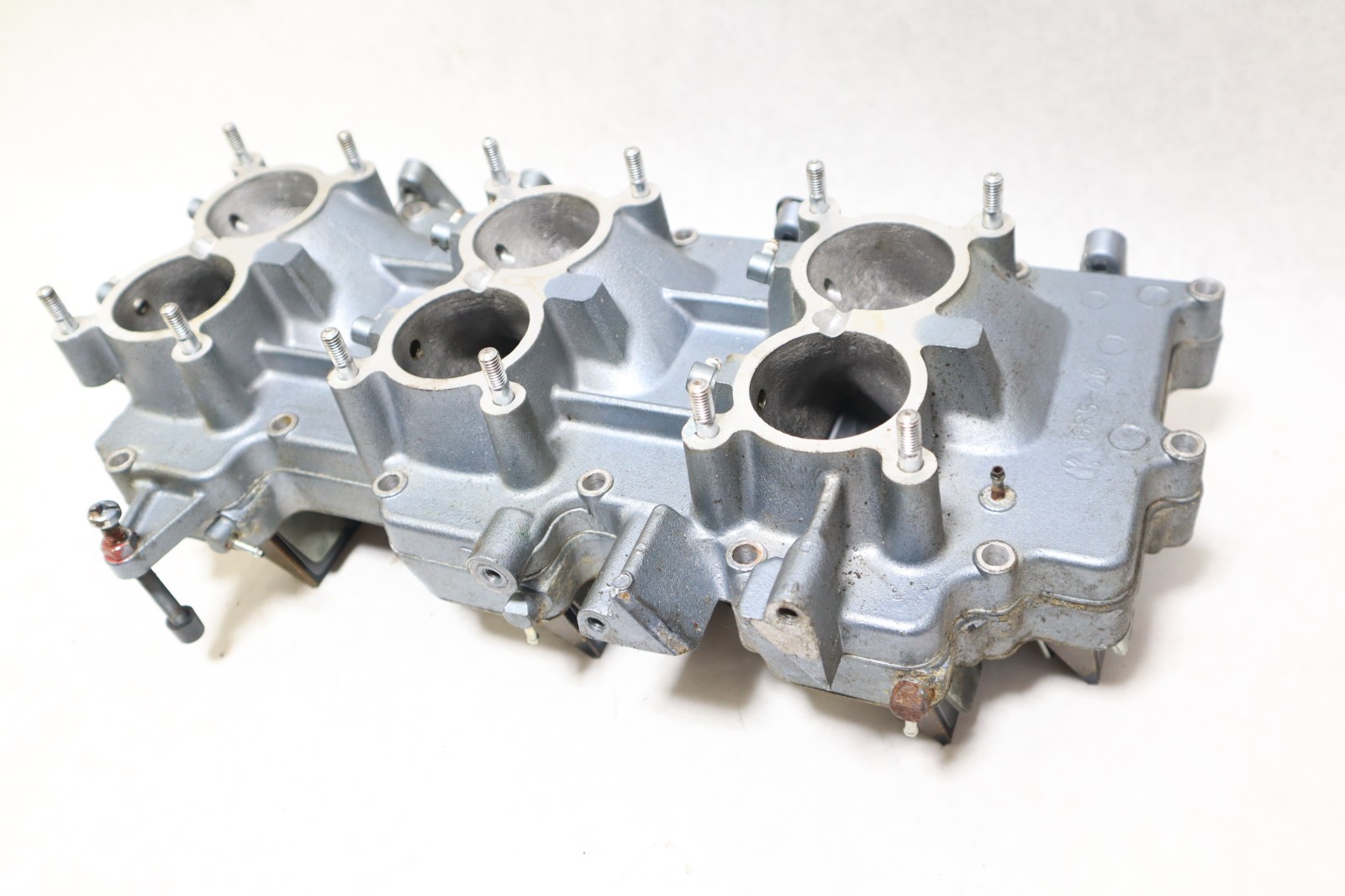 OEM Yamaha 200 HP 2.6L Intake Manifold & Reeds PN 61H-13641-00-94 Fits 1989-1995 - Image 11
