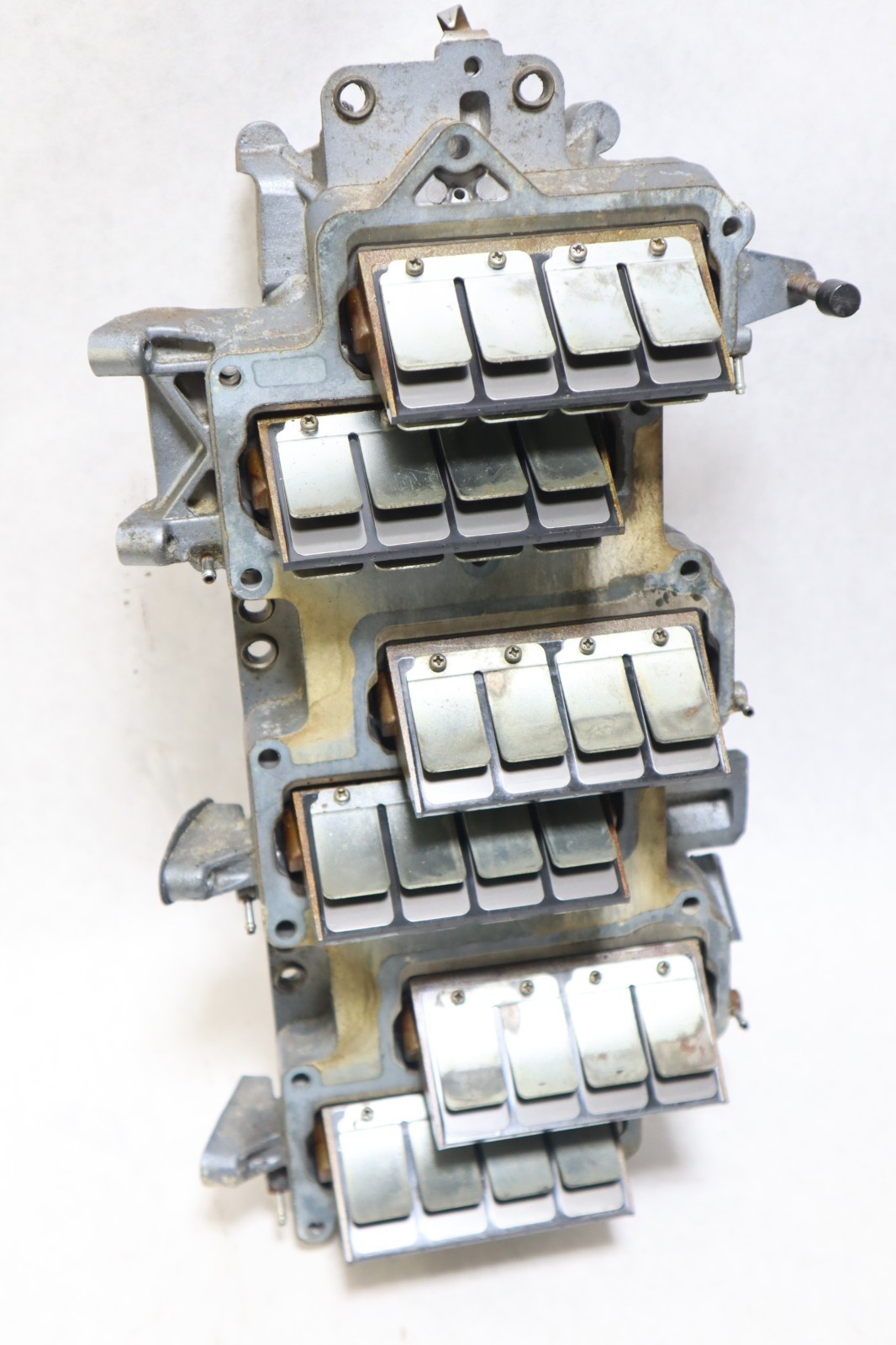 OEM Yamaha 200 HP 2.6L Intake Manifold & Reeds PN 61H-13641-00-94 Fits 1989-1995 - Image 13