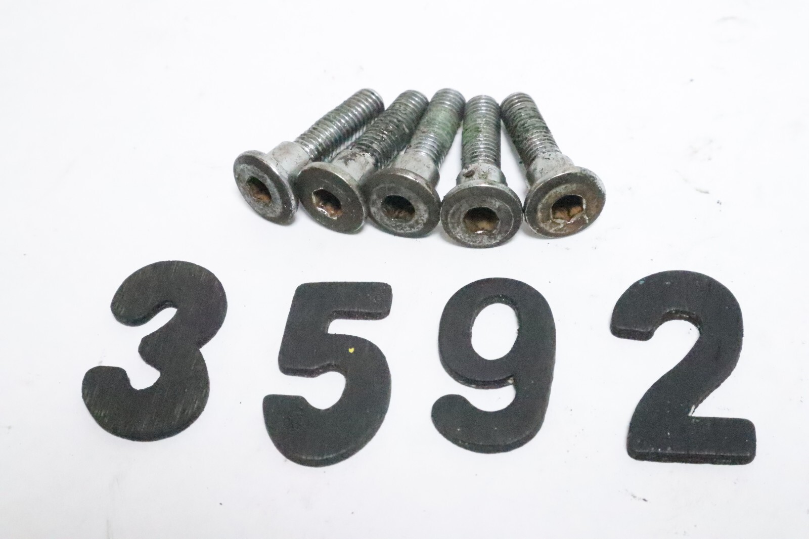 83-85 HONDA V65 MAGNA VF 1100 C REAR BACK BRAKE ROTOR BOLTS DISC HARDWARE - Image 2