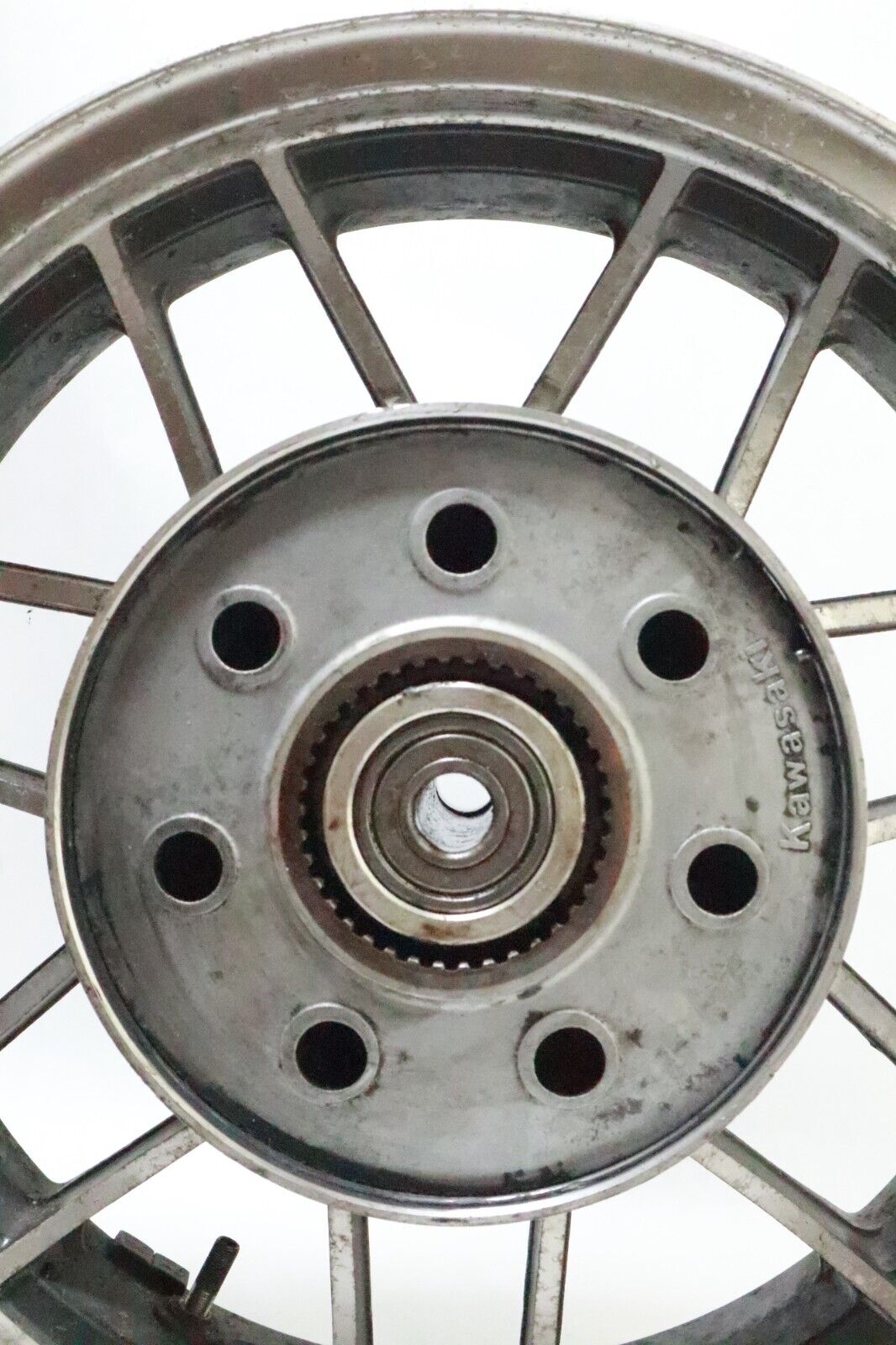 87-93 Kawasaki Voyager Xii Zg1200b Rear Back Wheel Rim 41073-1379-v8 USED - Image 8