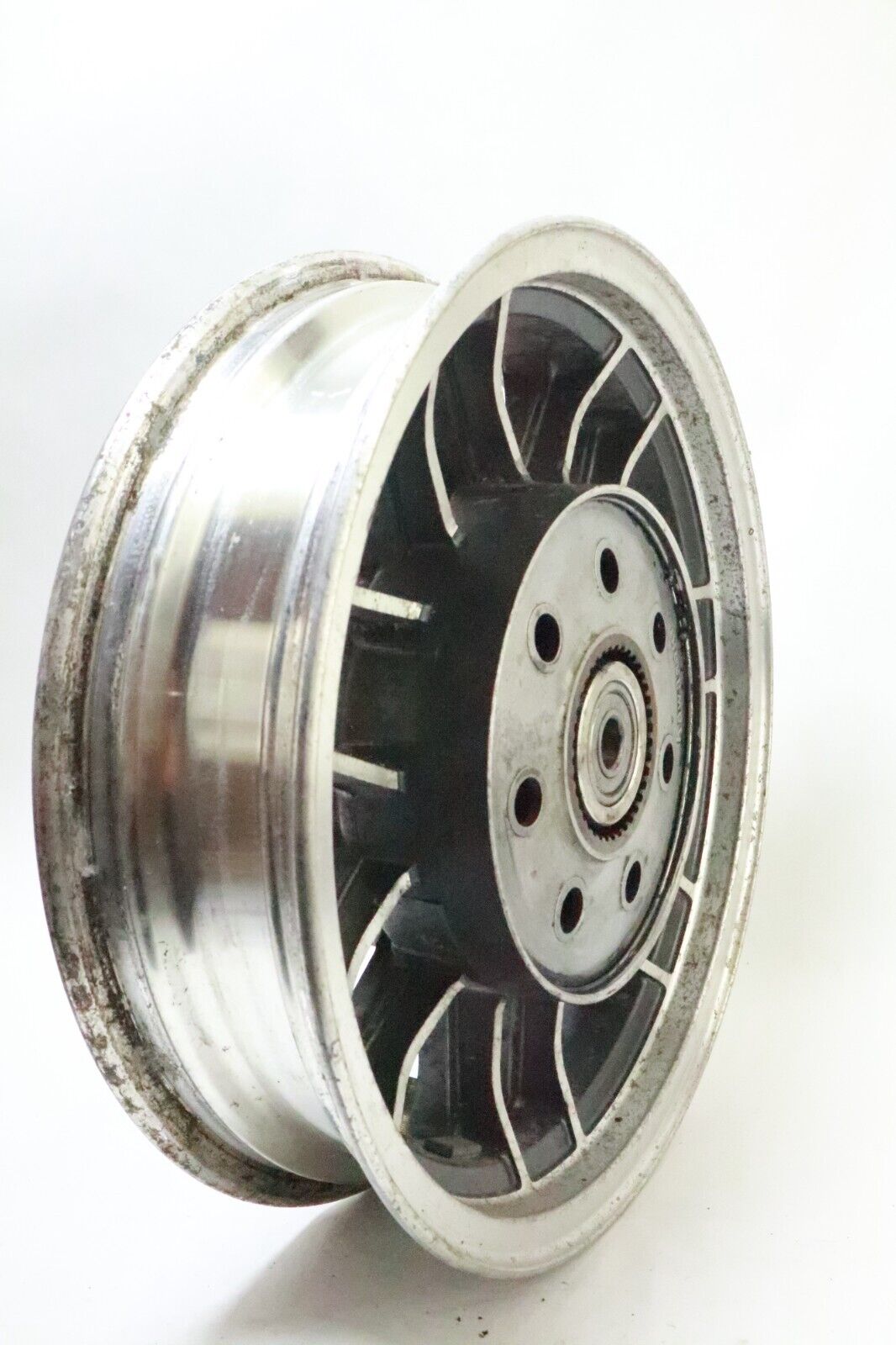 87-93 Kawasaki Voyager Xii Zg1200b Rear Back Wheel Rim 41073-1379-v8 USED - Image 9