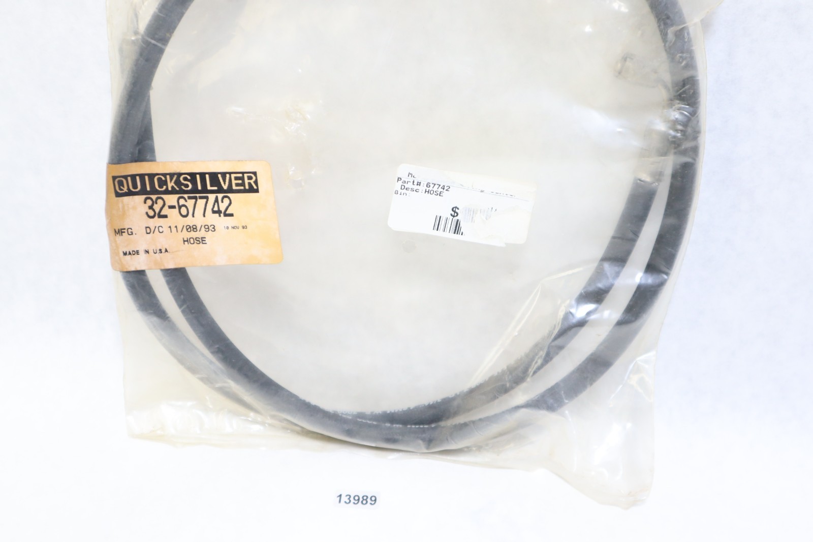New OEM Mercury Quicksilver Trim Hose 32-67742 - Image 2