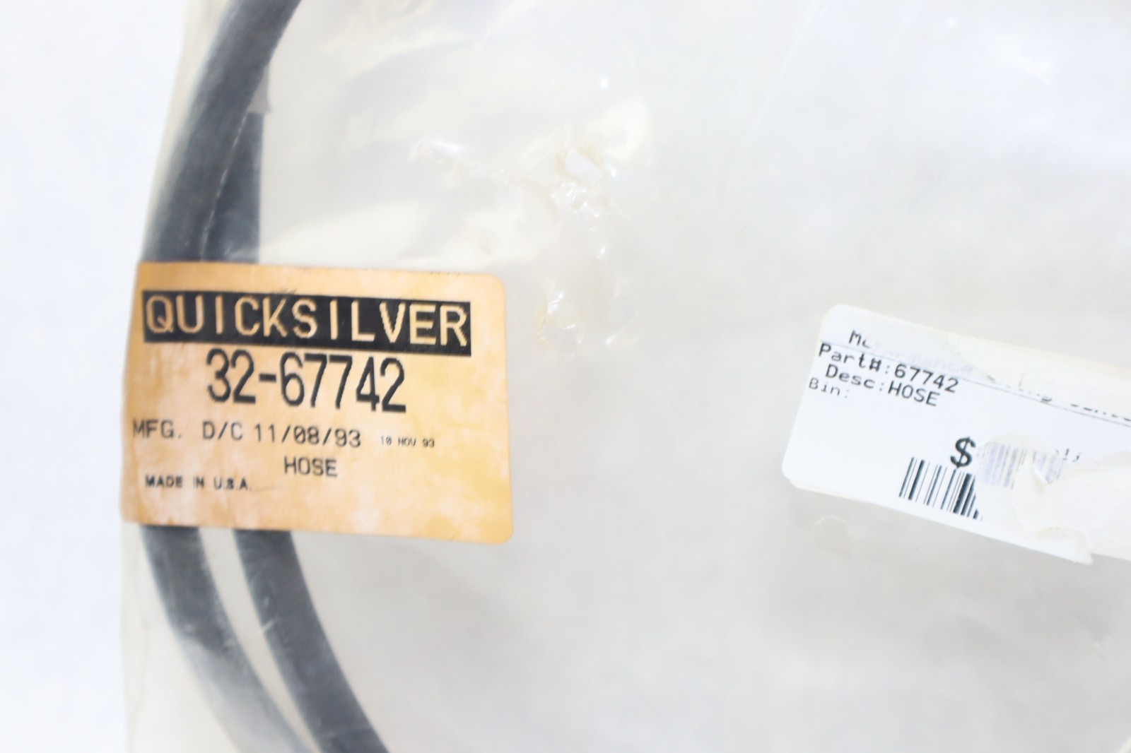 New OEM Mercury Quicksilver Trim Hose 32-67742 - Image 5