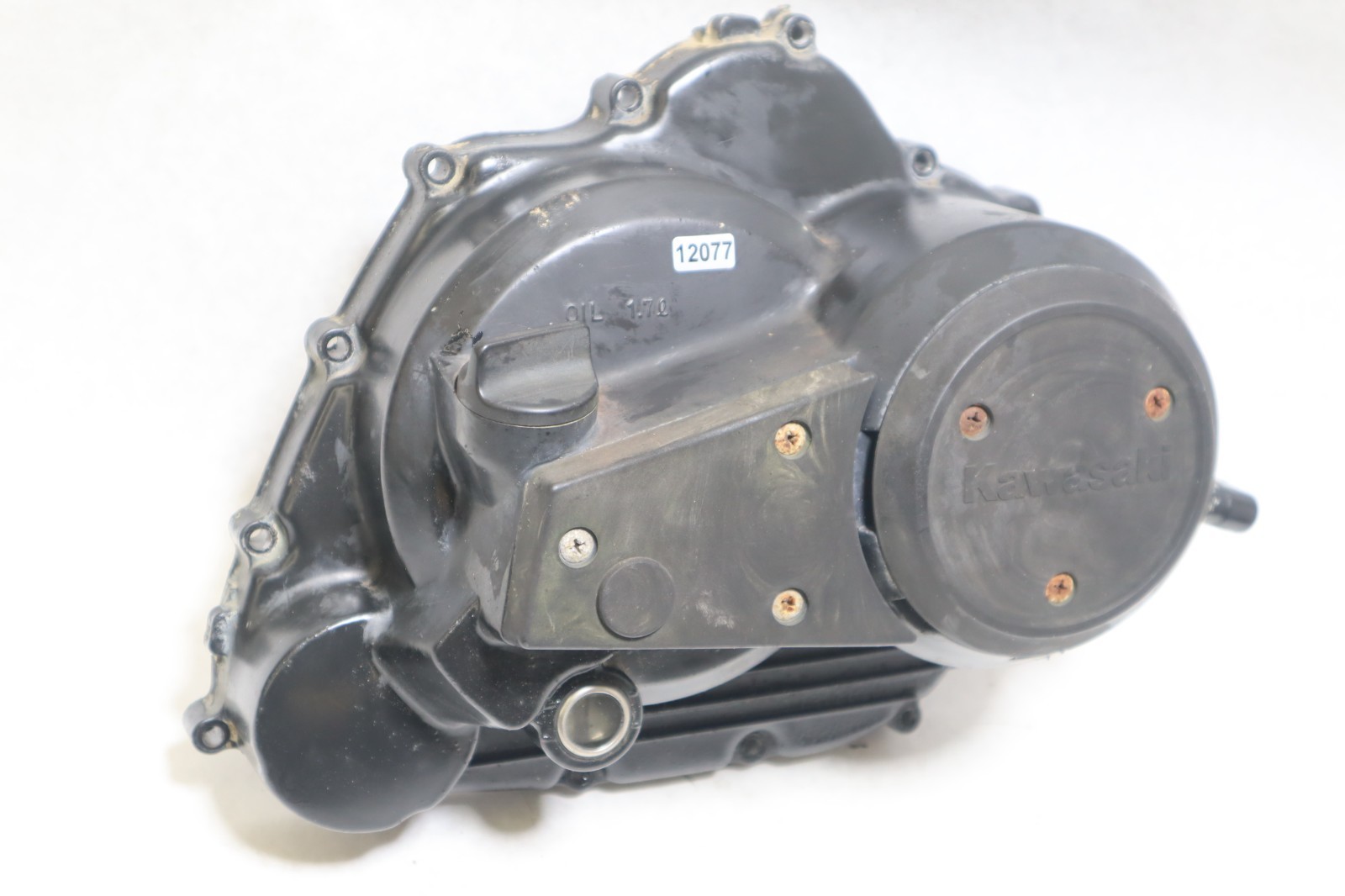 1986-1991 Kawasaki KLF300 KLF 300 Bayou Motor Engine Clutch Cover 14032-1197 - Image 2