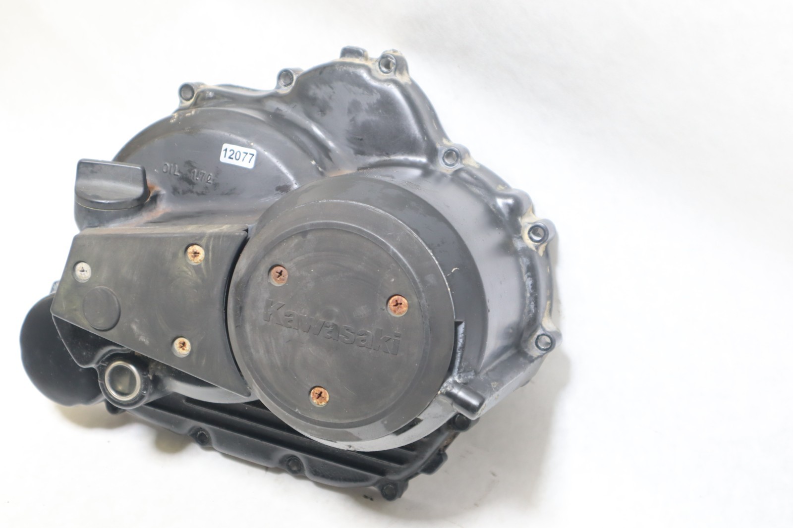 1986-1991 Kawasaki KLF300 KLF 300 Bayou Motor Engine Clutch Cover 14032-1197 - Image 3