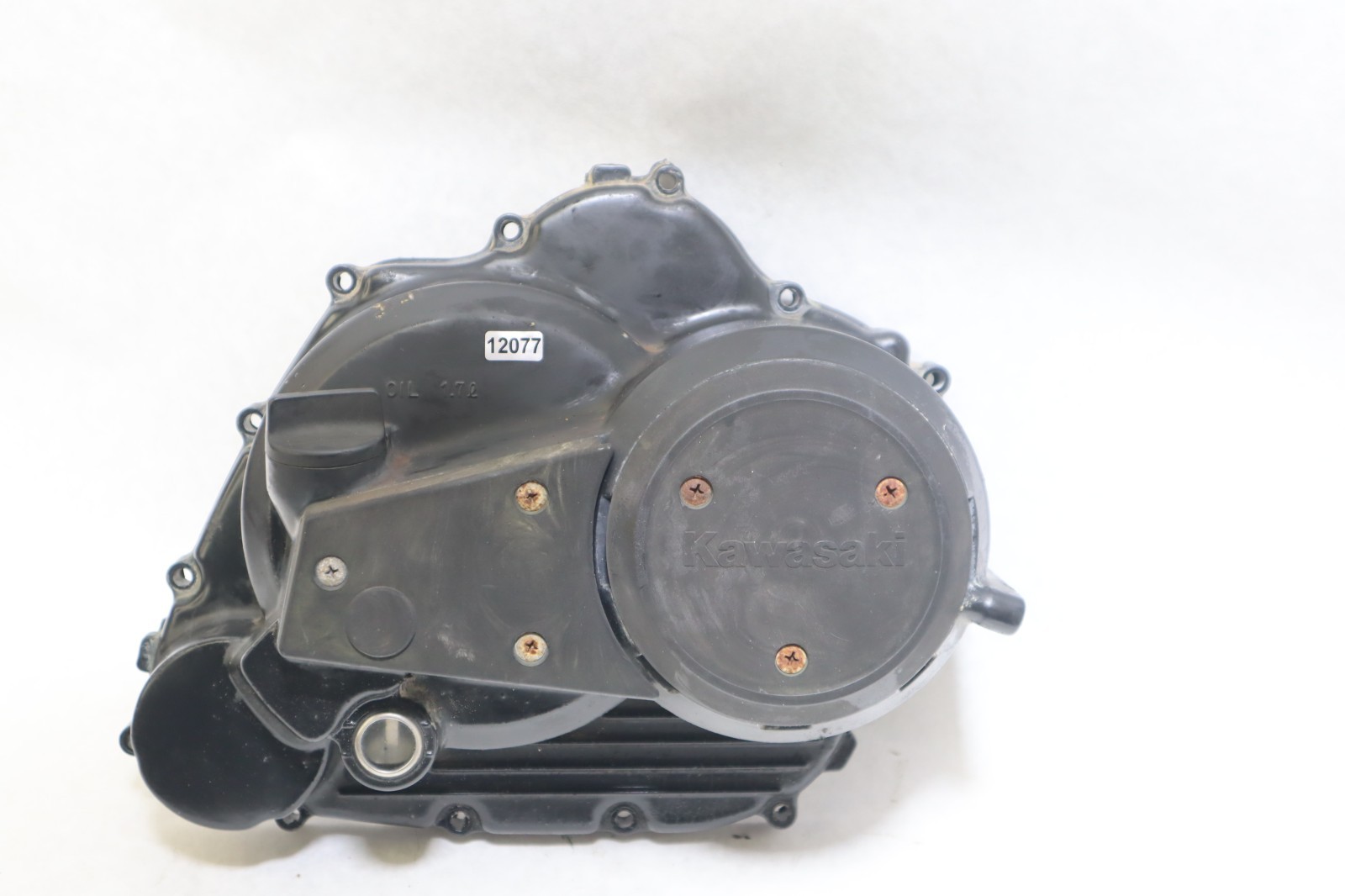 1986-1991 Kawasaki KLF300 KLF 300 Bayou Motor Engine Clutch Cover 14032-1197 - Image 4