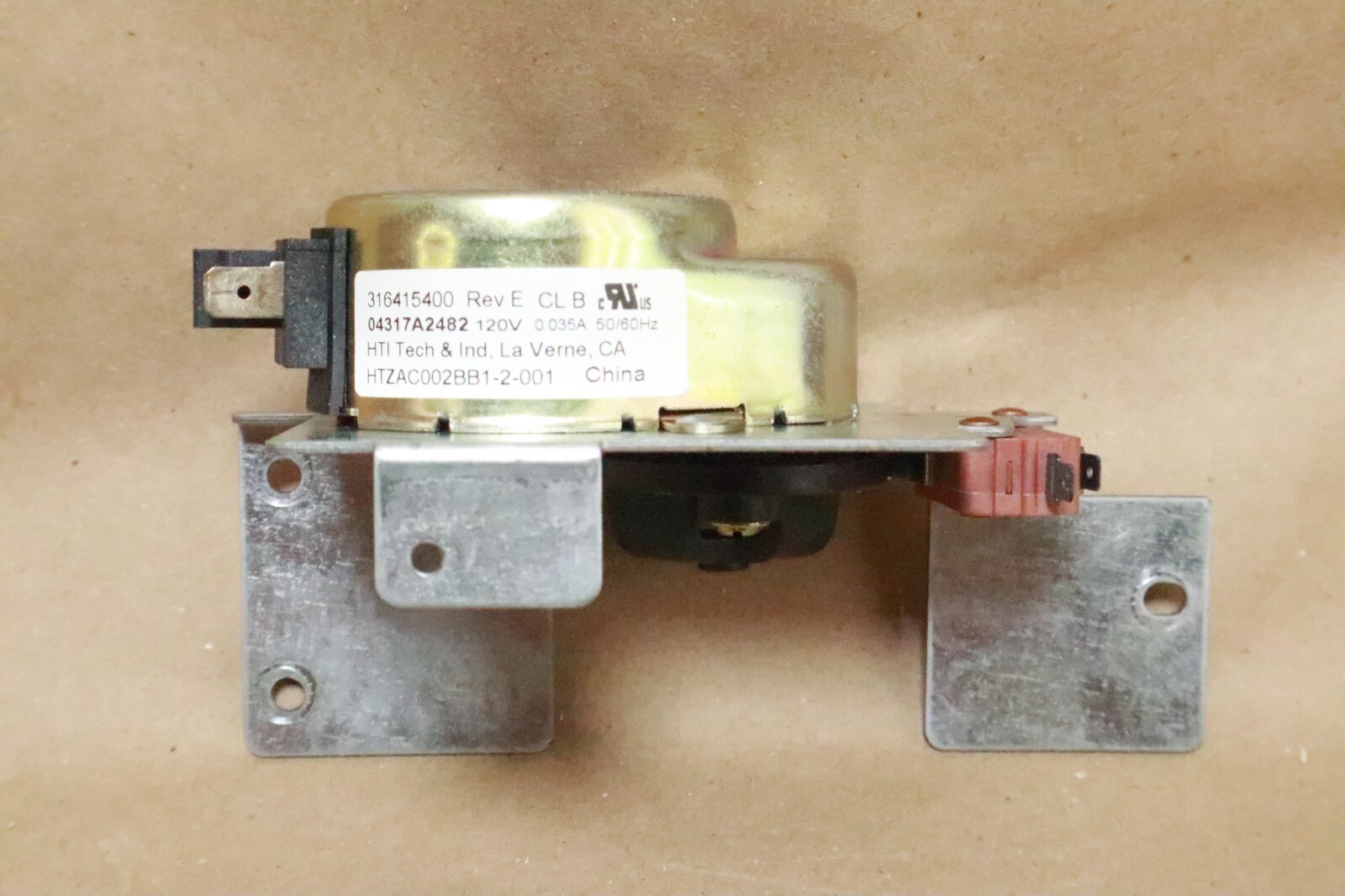 Kenmore Frigidaire Range Door Lock Motor Ass. Part # 316415400 316137500