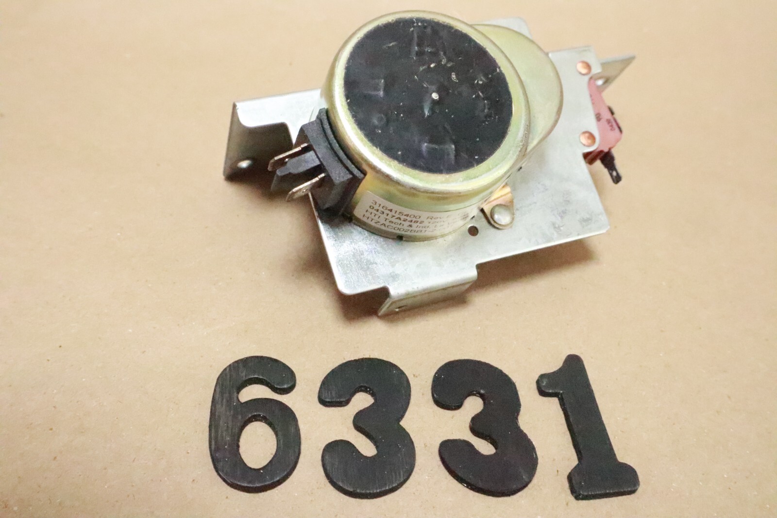 Kenmore Frigidaire Range Door Lock Motor Ass. Part # 316415400 316137500 - Image 2