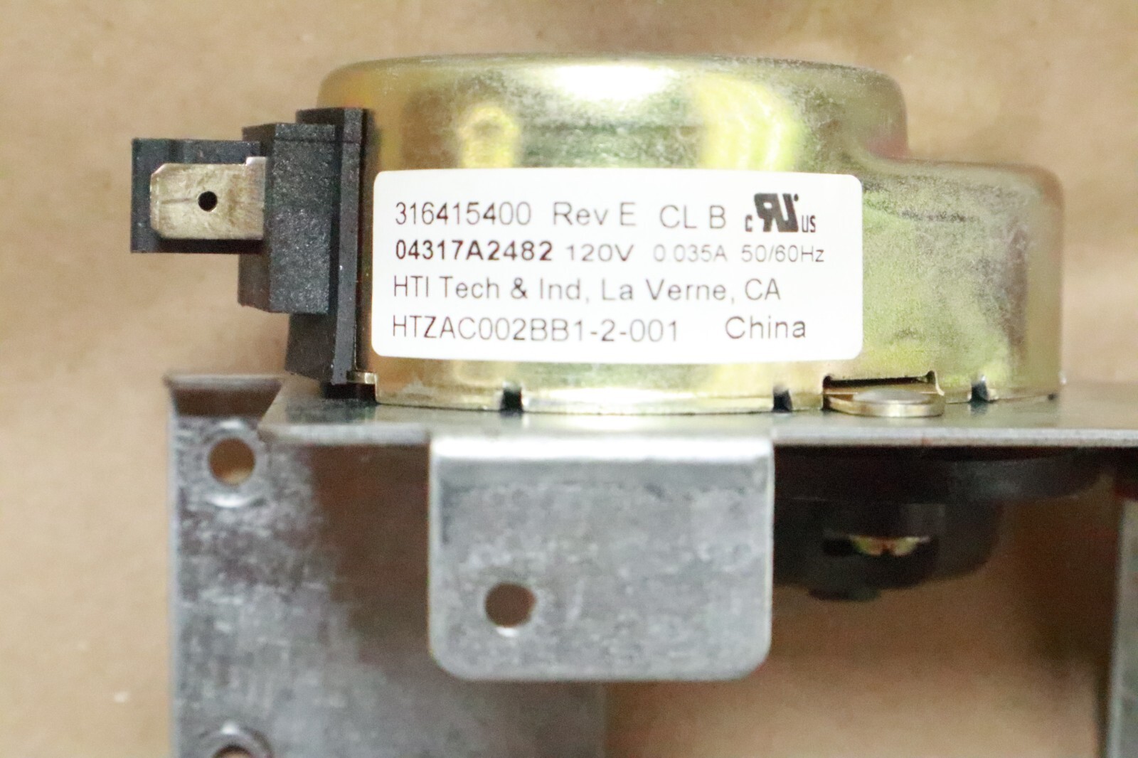 Kenmore Frigidaire Range Door Lock Motor Ass. Part # 316415400 316137500 - Image 5