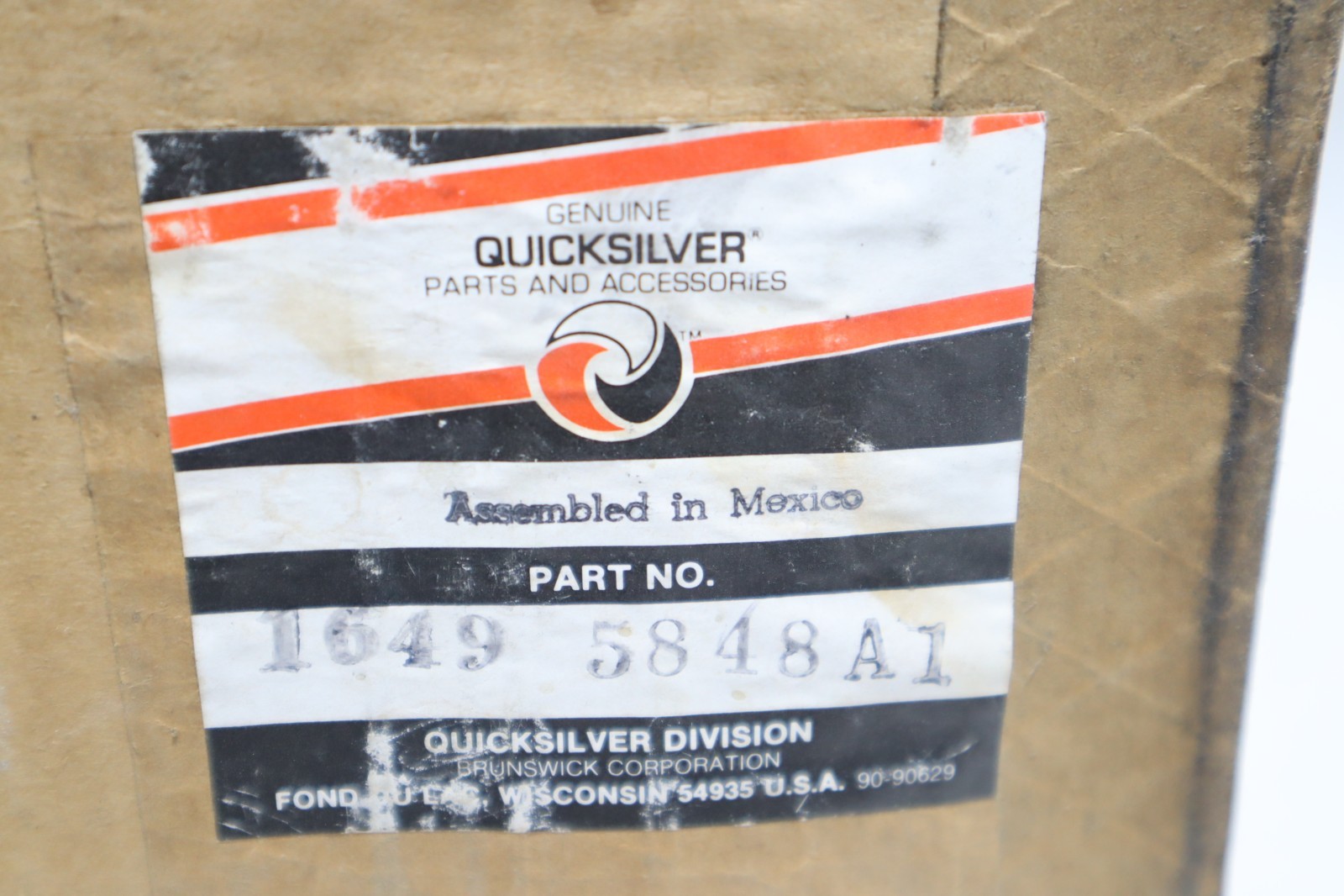Mercury Quicksilver 1649-5848A 1 Gear Housing Assy OEM Factory Boat Parts - Image 3