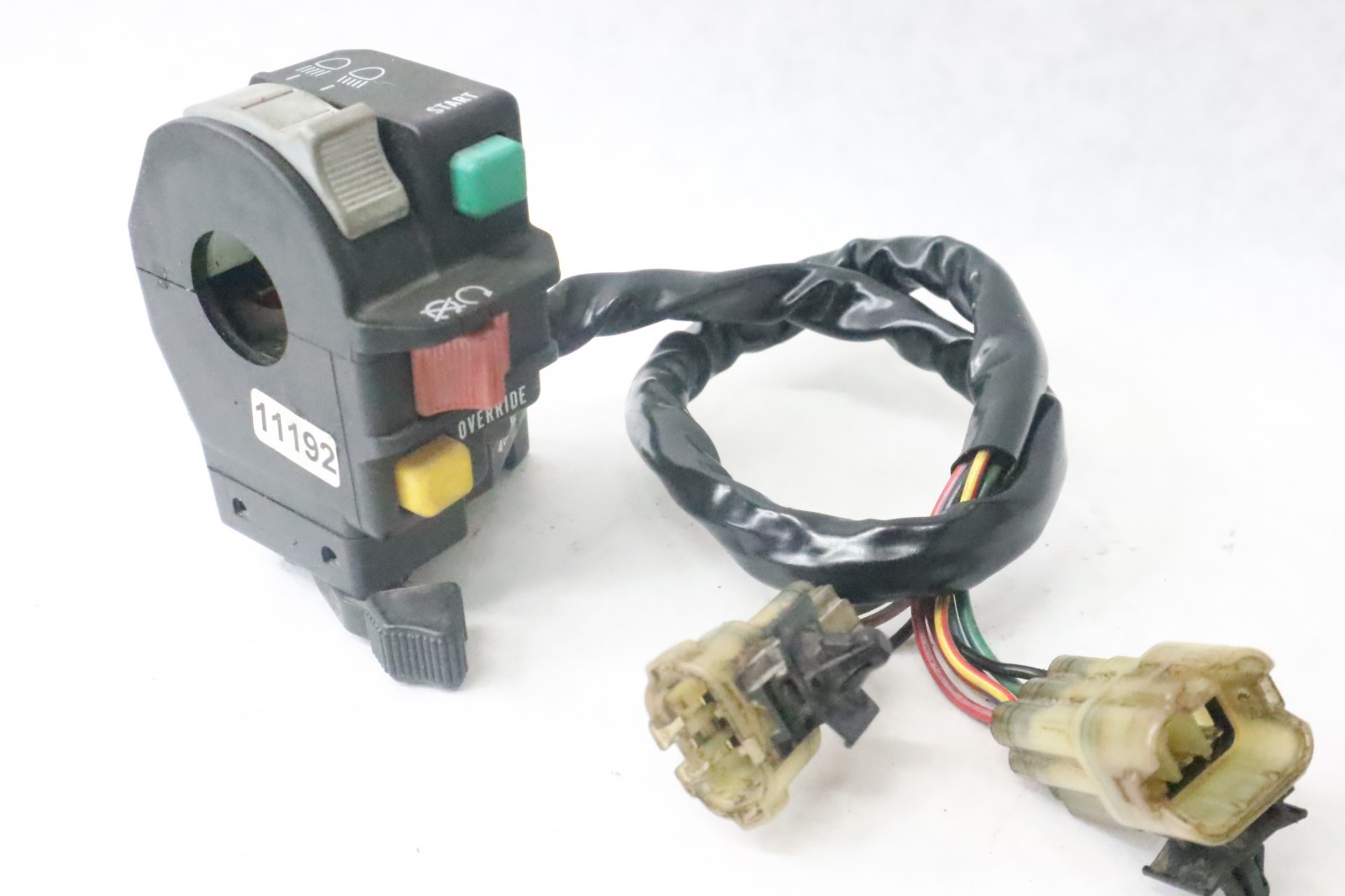 05 06 ombardier Outlander Max 400 4x4 HO OEM LEFT HANDLE HANDLEBAR CONTROL - Image 2