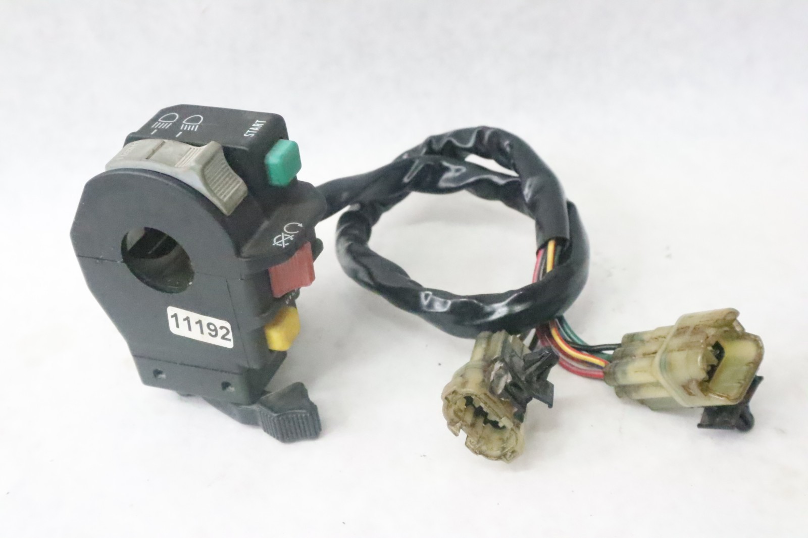 05 06 ombardier Outlander Max 400 4x4 HO OEM LEFT HANDLE HANDLEBAR CONTROL - Image 3