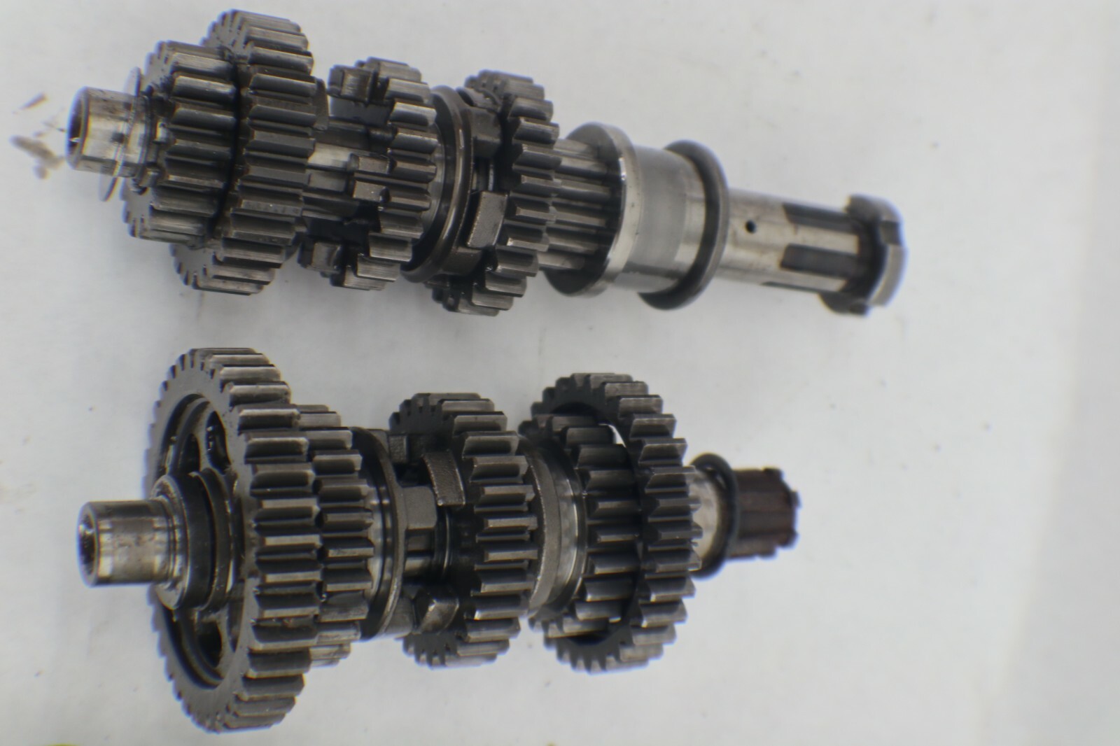 1983 Honda ATC 185S transmission gears and guts shifter rod assembly - Image 6