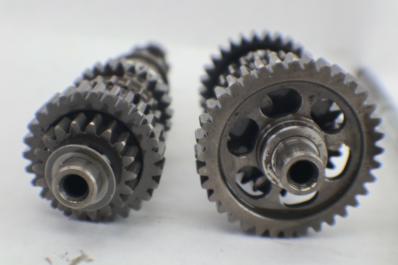 1983 Honda ATC 185S transmission gears and guts shifter rod assembly - Image 7
