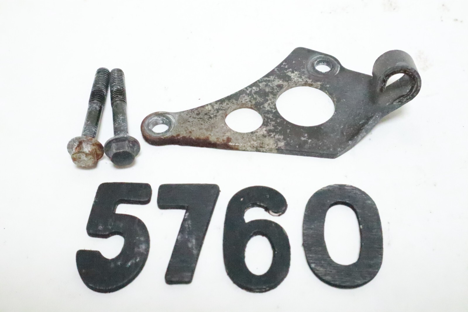 1999 Honda CBR900RR CBR 900 RR Clutch Cable Reciever Mount Bracket Perch Arm OEM - Image 2