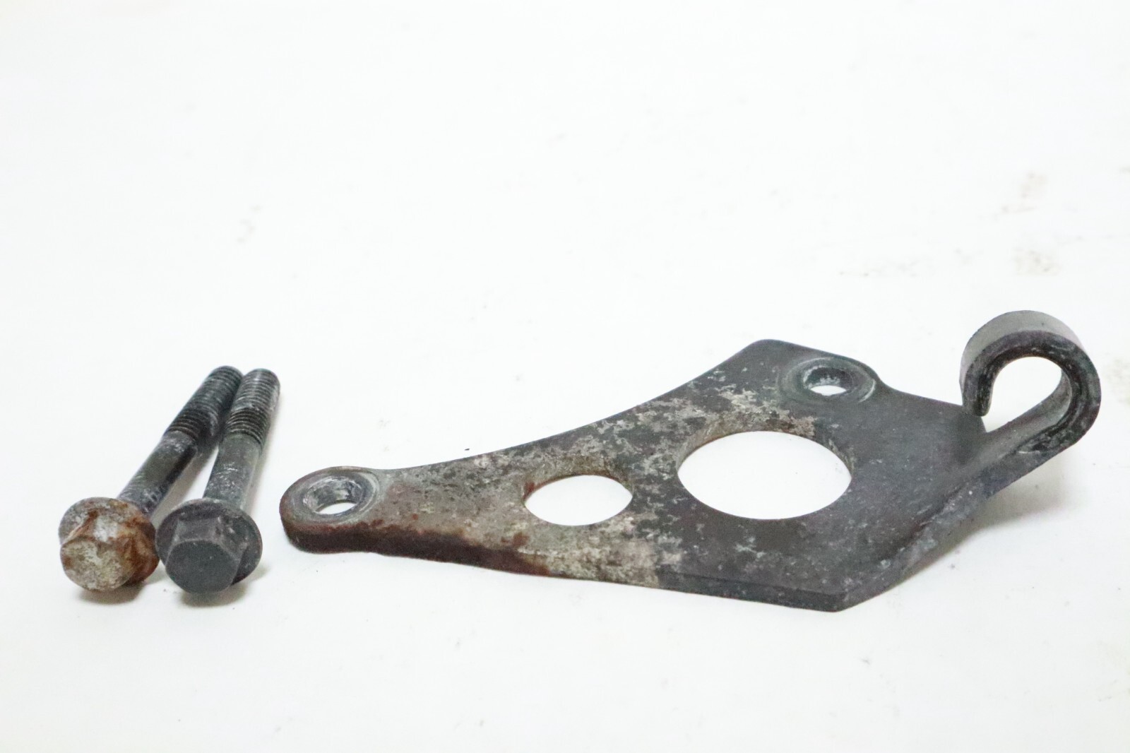 1999 Honda CBR900RR CBR 900 RR Clutch Cable Reciever Mount Bracket Perch Arm OEM - Image 3