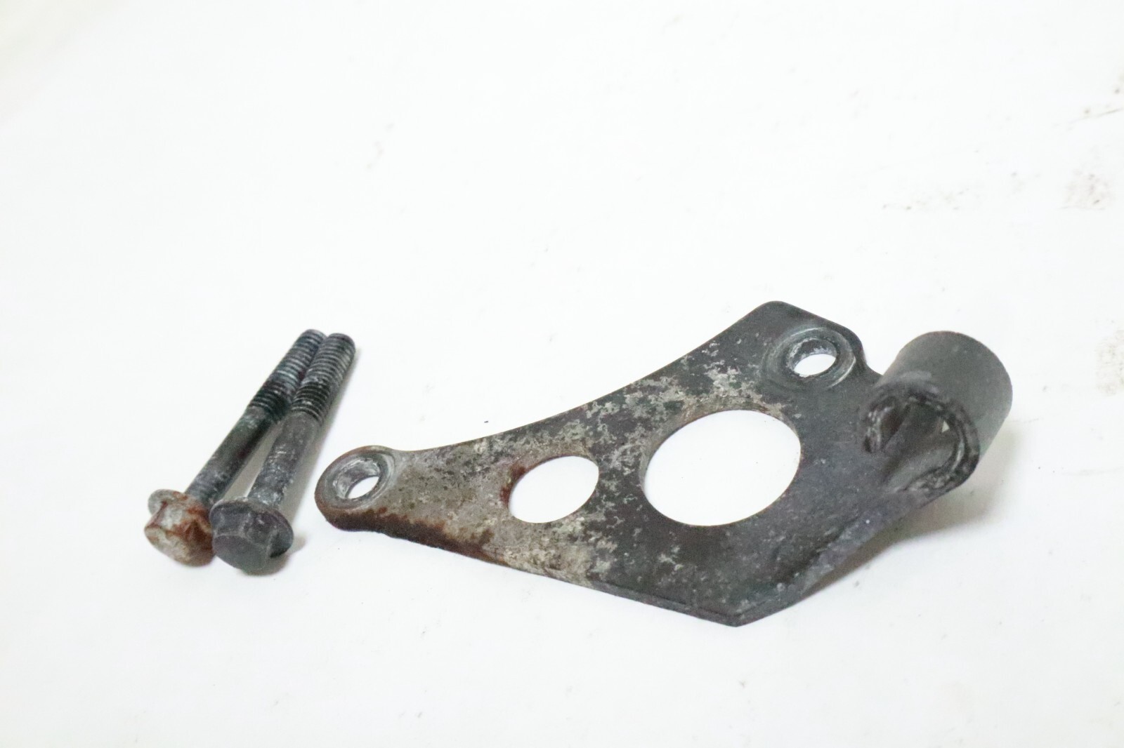 1999 Honda CBR900RR CBR 900 RR Clutch Cable Reciever Mount Bracket Perch Arm OEM - Image 4