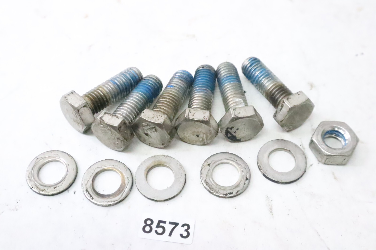 10-858771 Mercury2001-2001 75 90 hp 4 STROKE TRIM BOLTS Outboard screws (6) - Image 4
