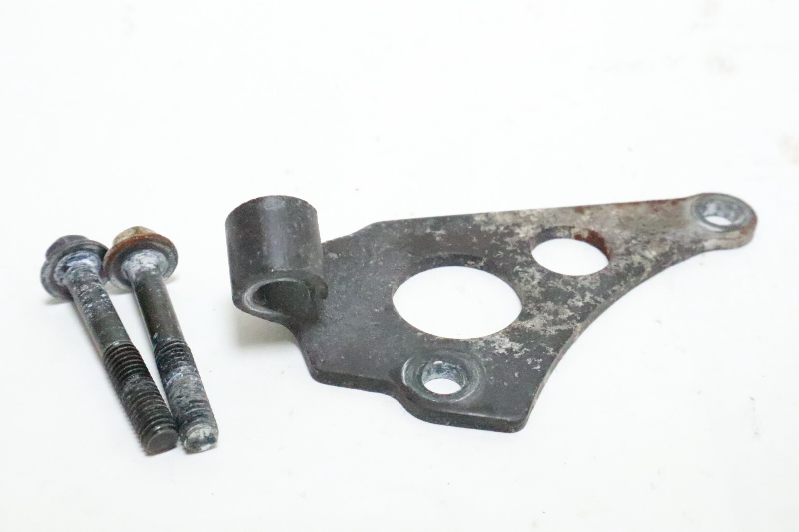 1999 Honda CBR900RR CBR 900 RR Clutch Cable Reciever Mount Bracket Perch Arm OEM - Image 6