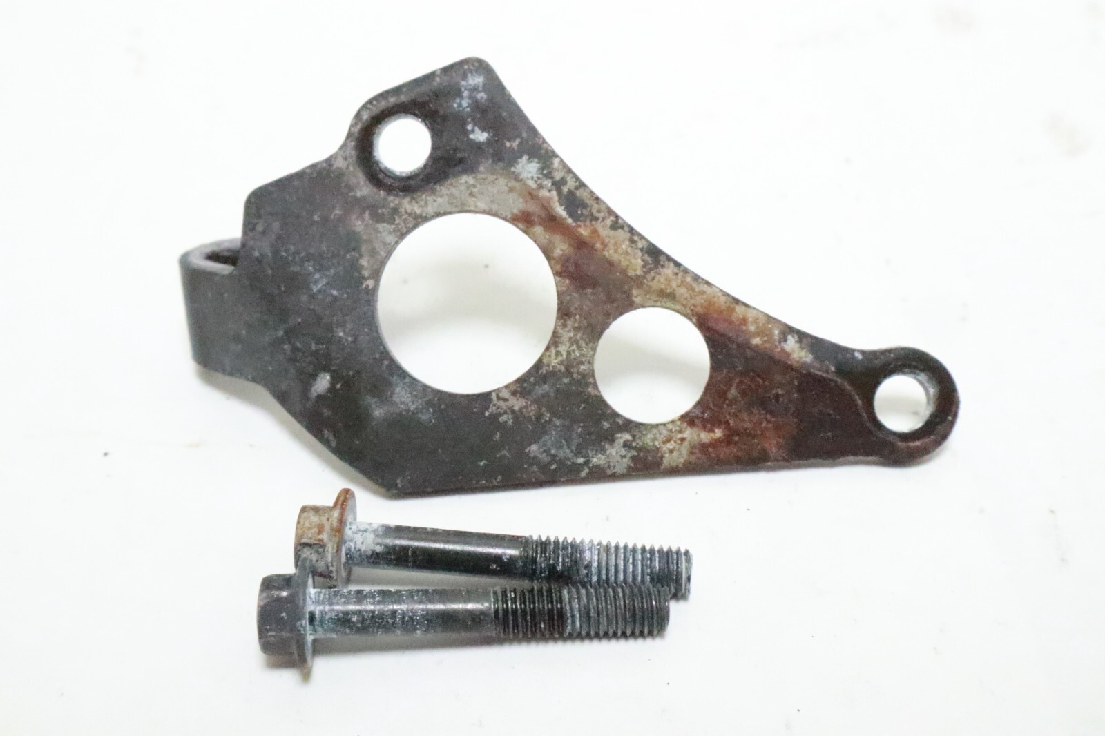 1999 Honda CBR900RR CBR 900 RR Clutch Cable Reciever Mount Bracket Perch Arm OEM - Image 9