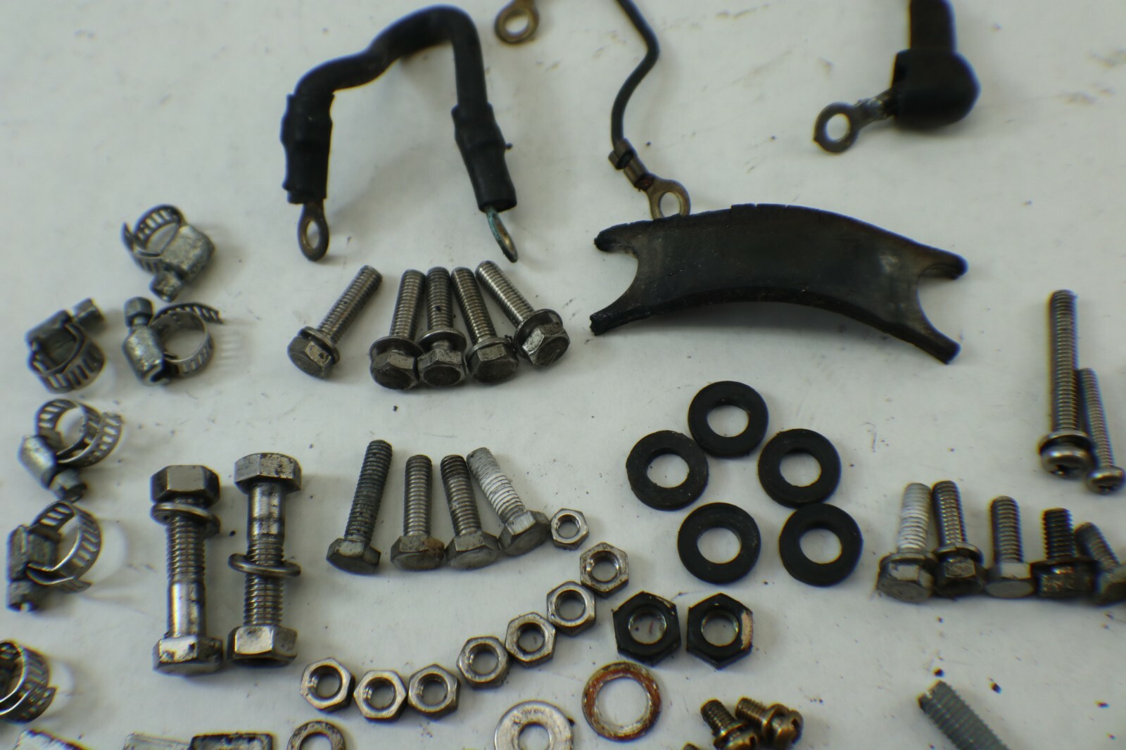 NISSAN TOHATSU 20 25 30 Hp Parts Lot Hardware Brackets - Image 7