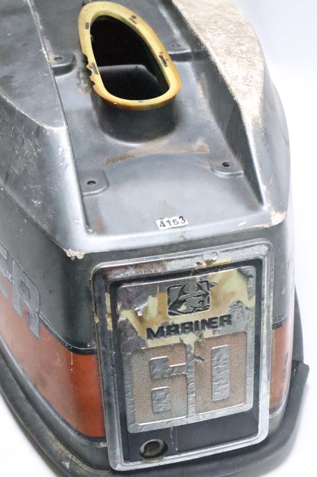 2168-8601M Mariner Outboard 60 HP 2 Cyl Top Cowl Motor Cover Engine Hood 6933M - Image 9