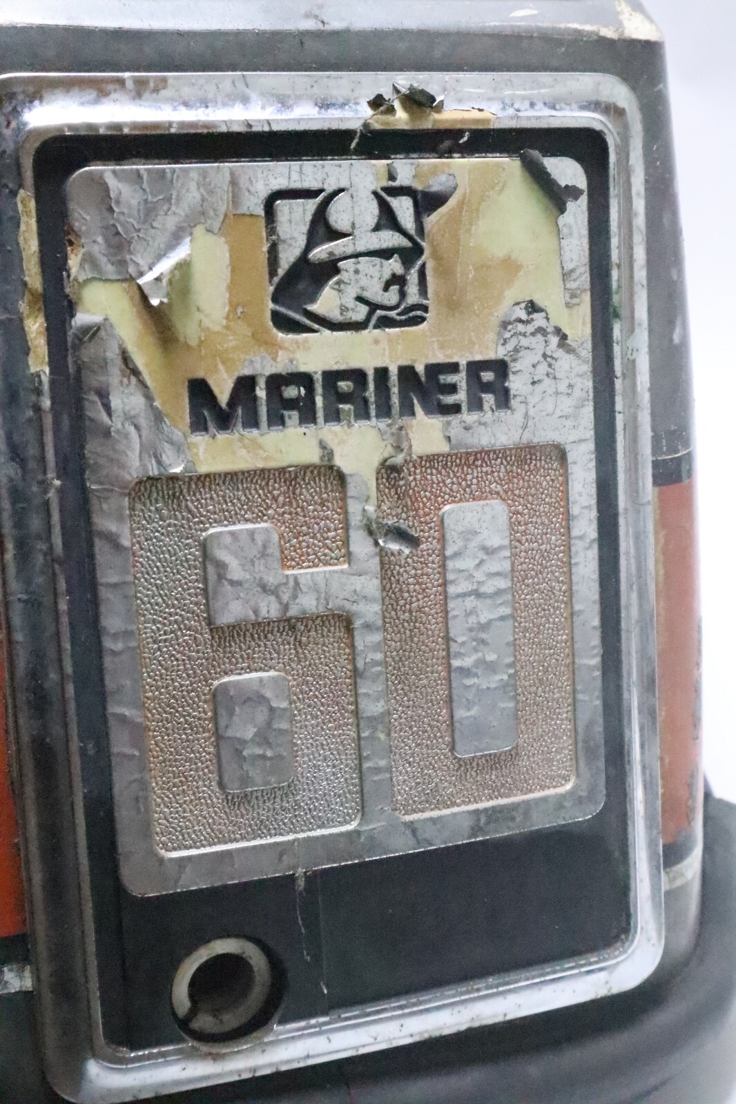 2168-8601M Mariner Outboard 60 HP 2 Cyl Top Cowl Motor Cover Engine Hood 6933M - Image 10