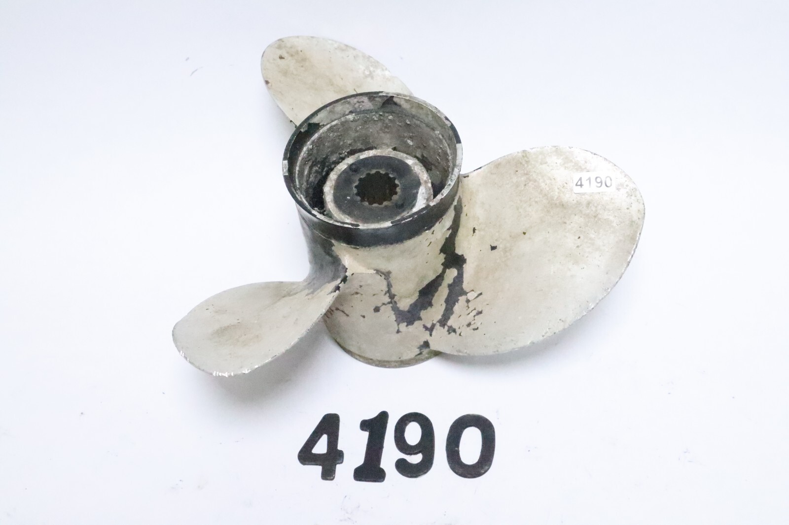 Michigan Wheel 031018 PM614C Aluminum Propeller Mercury Mariner Force 25-75HP - Image 2