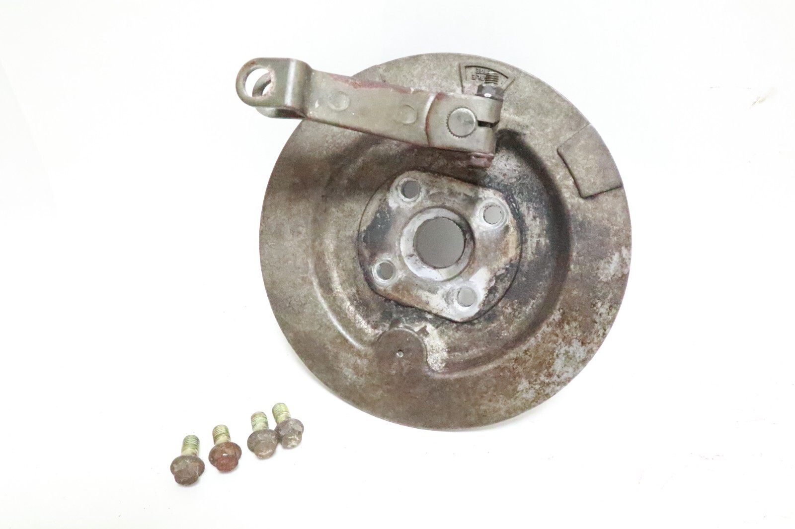 2003-2011 Kawasaki KLF 250 Bayou Front Left Brake Plate 41035-1302 - Image 3
