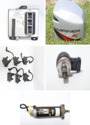 1998 Mercury Mariner 200 Optimax Outboard 200HP mixed parts