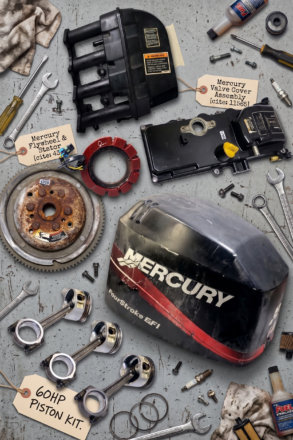 2000 mercury 50 hp 4 storke parts
