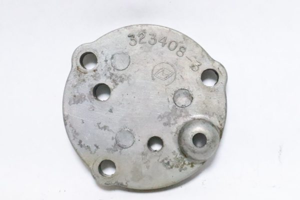 Evinrude Johnson OMC 323408 Plate OEM New Factory Boat Part Used - Image 2