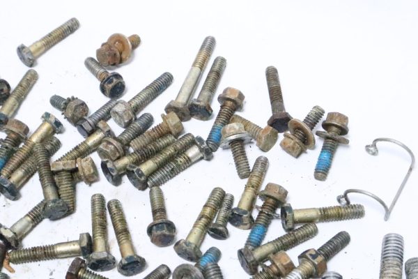 1980 s Johnson Evinrude 235   HP Mixed Nut Bolt Washer Lot used - Image 8