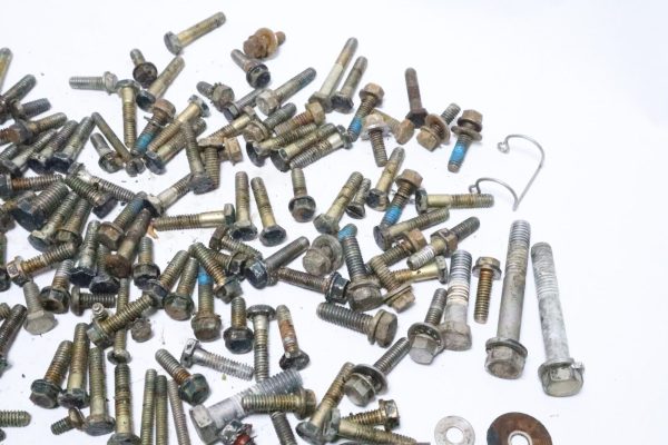 1980 s Johnson Evinrude 235   HP Mixed Nut Bolt Washer Lot used - Image 9