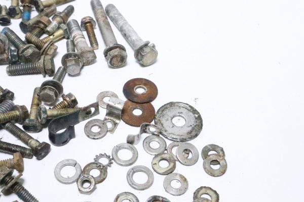 1980 s Johnson Evinrude 235   HP Mixed Nut Bolt Washer Lot used - Image 10