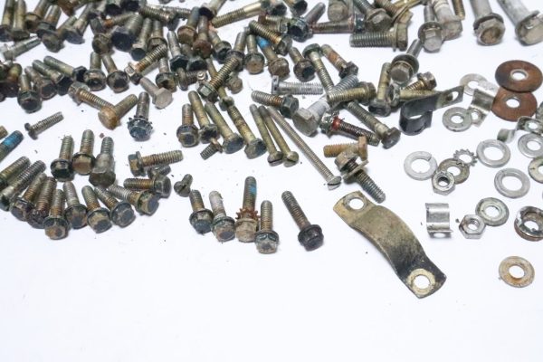 1980 s Johnson Evinrude 235   HP Mixed Nut Bolt Washer Lot used - Image 12