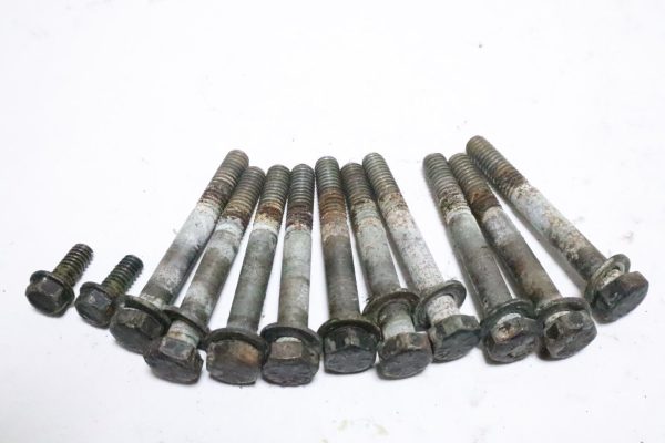 1989-1998   force mercury 40hp 50hp CYLINDER HEAD BOLTS   Used