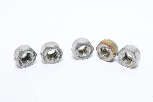 Mercury 90 hp 4 stroke lower unit nuts 40140 Nut OEM  Used - Image 4