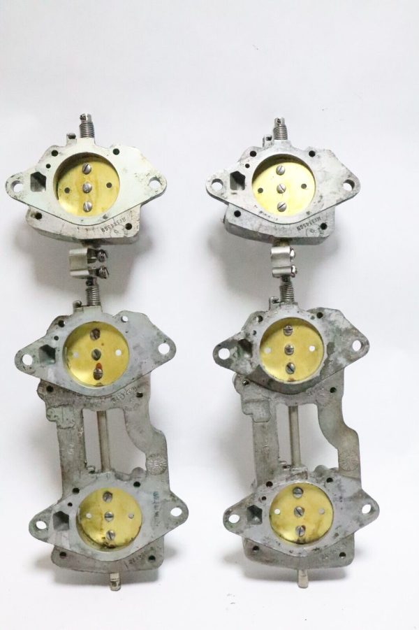 Evinrude Johnson V6 200hp 225hp Throttle Bodies 332249 Outboard Boat Motor Used