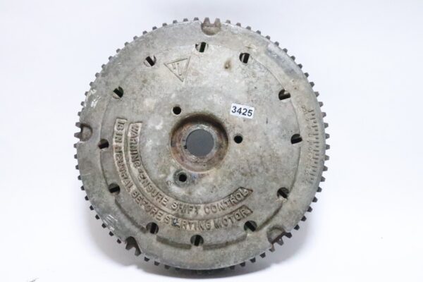 Evinrude 70hp 2 stroke outboard flywheel (582165) | Used - Image 2
