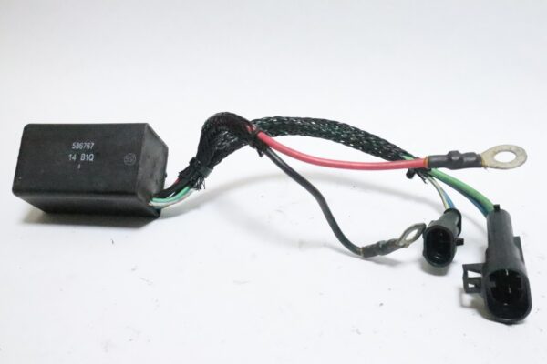 OEM Evinrude Etec 2 Stroke Trim Tilt Relay and Cable Assembly 0586767 - Image 3